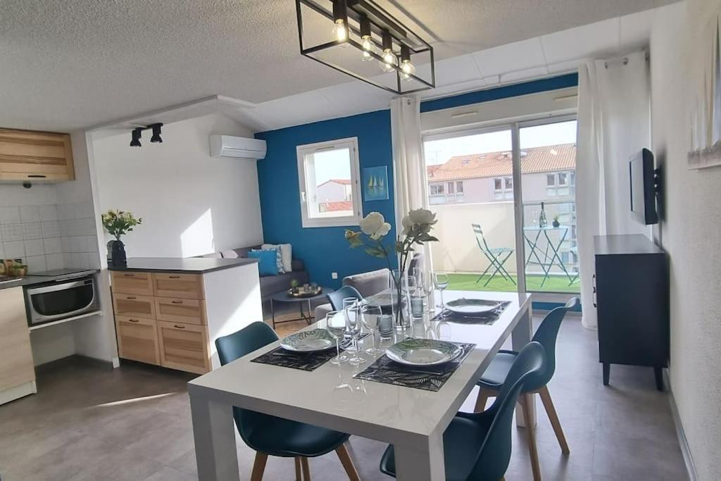 Ferienwohnung L'Ophelia Duplex Dernier Etage Balcon Centre Climatisation Sète Exterior foto